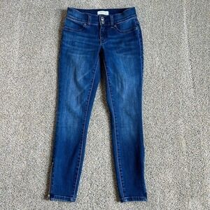 Lila Ryan Steiner Skinny Jeans Women’s 25 Low Rise Stretch Denim Ankle Zipper